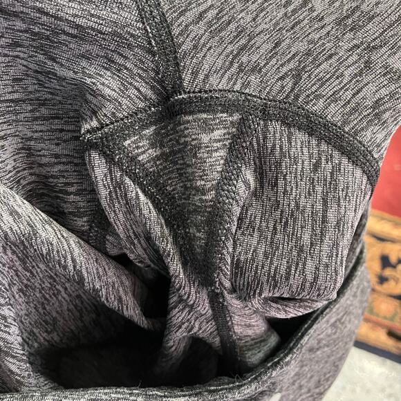 Yogalicious Heather Gray High Waist Leggings Small Hidden Pocket Stretch Stirrup - Picture 2 of 14